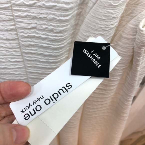 Studio One New York Cocktail Dress Size 4 Women's White Fit Flare Embellished - Picture 8 of 10